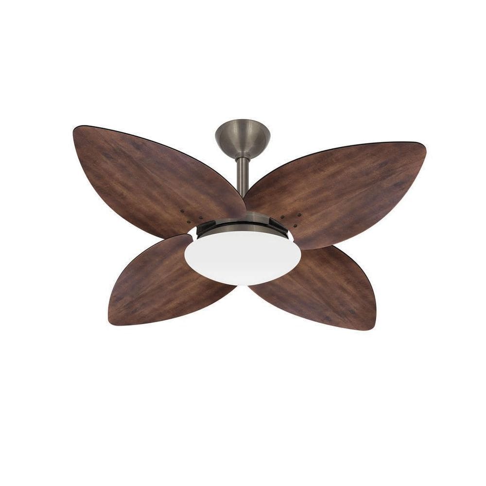 Ventilador Teto Winds 4 Pás Imbuia Potente Sala Ventax 220V