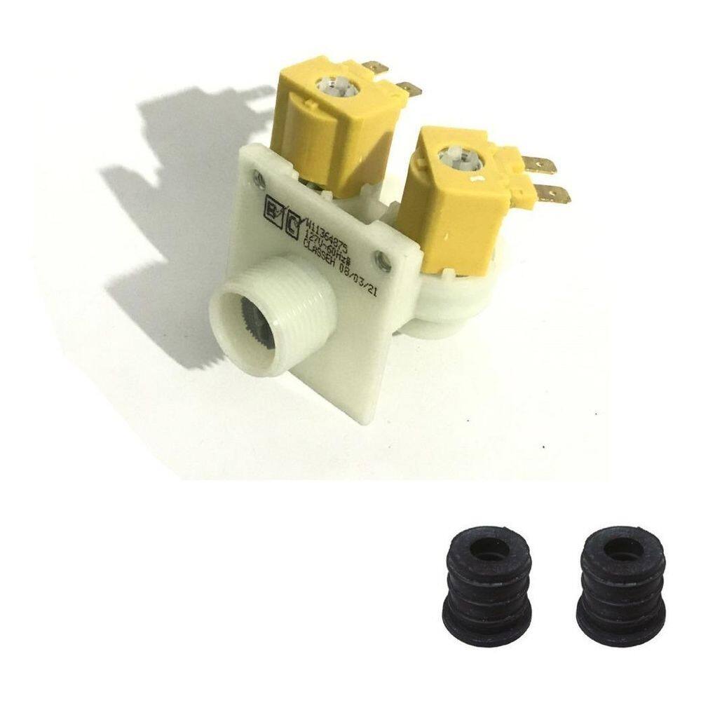 Kit Válvula Entrada Vedação Máquina Brastemp Ative 9Kg Bwl09