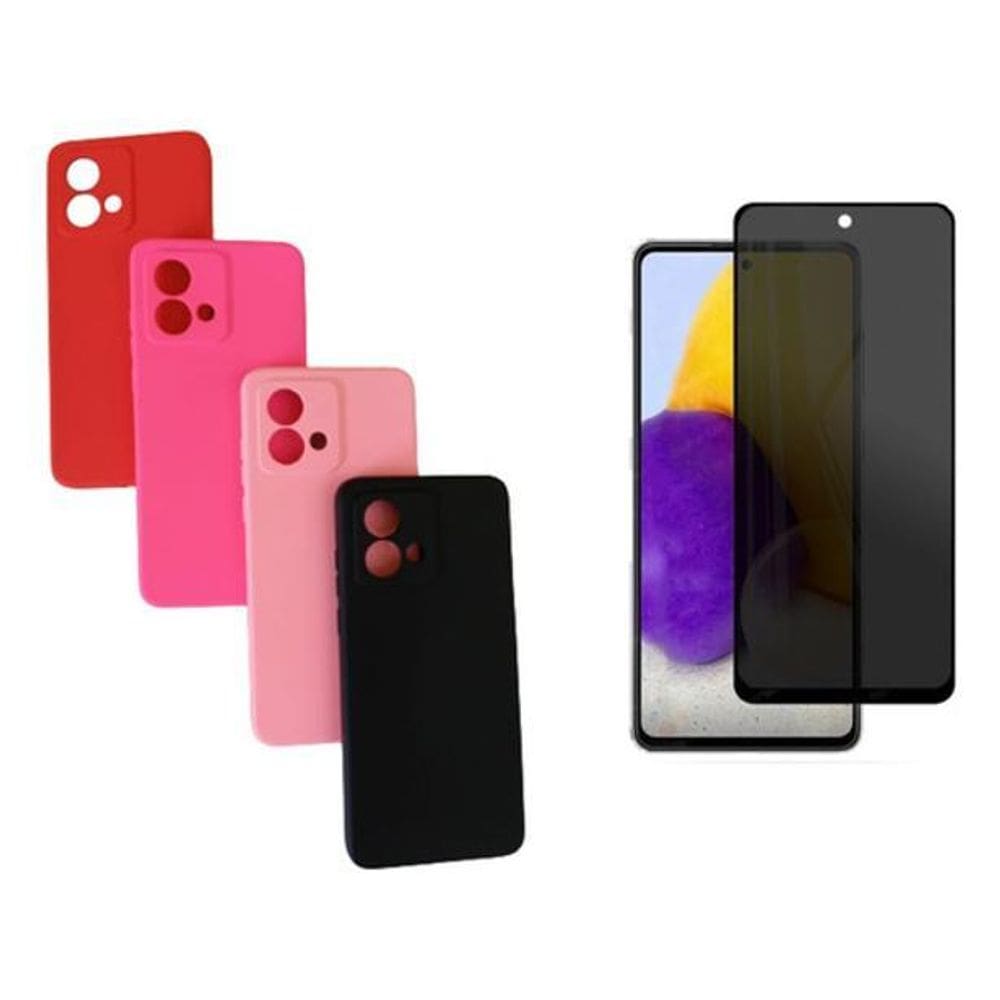 Capa Capinha Moto G84 Aveludada Vermelha