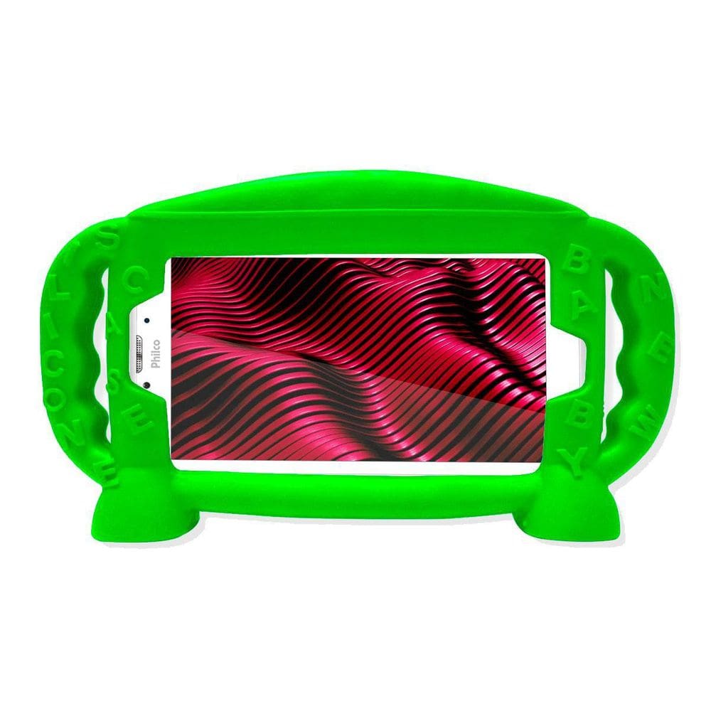 Capa Infantil Tablet Philco Ptb7Rrg 7 Polegadas Case - Verde