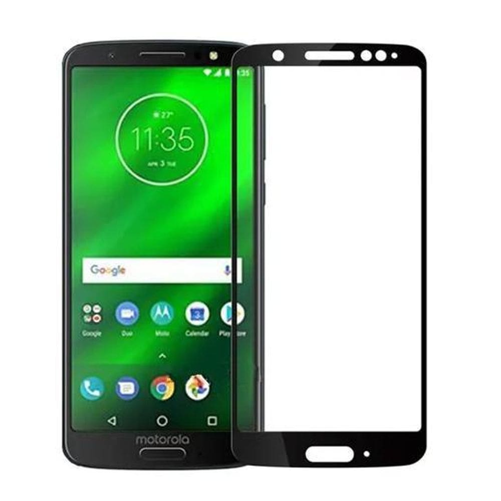 Pelicula De Vidro 3D 4D 5D Para Moto G6 - Preta
