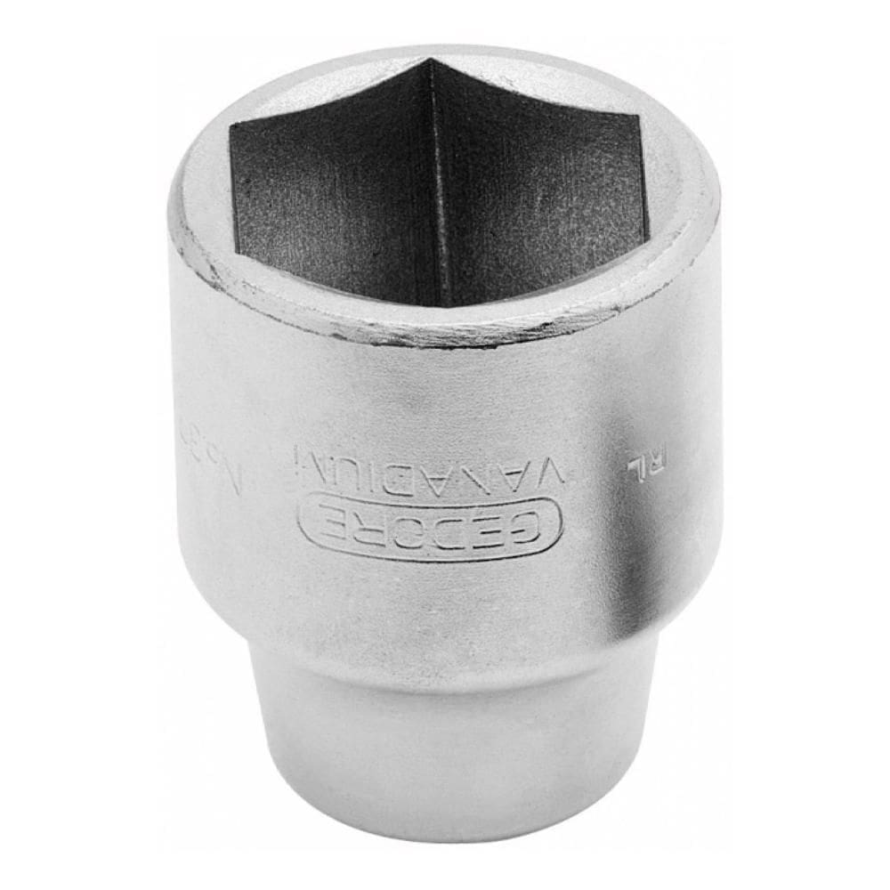 Soquete Sextavado Curto 29mm Encaixe de 3/4" - Gedore 017406