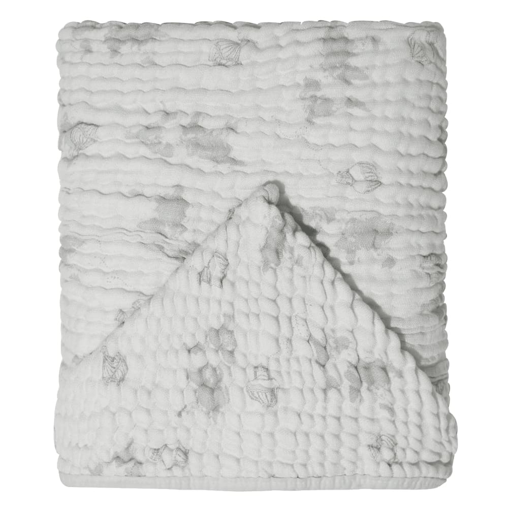 Toalha de Banho Soft Bamboo com Capuz Estampada 115 x 80cm - Mapa - Mami