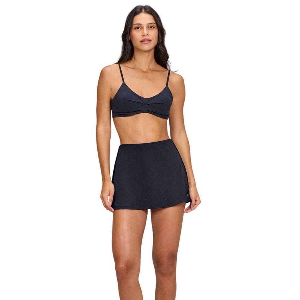 Saia Shorts Alto Giro Eterna Sobreposta Fem 101030-C0049