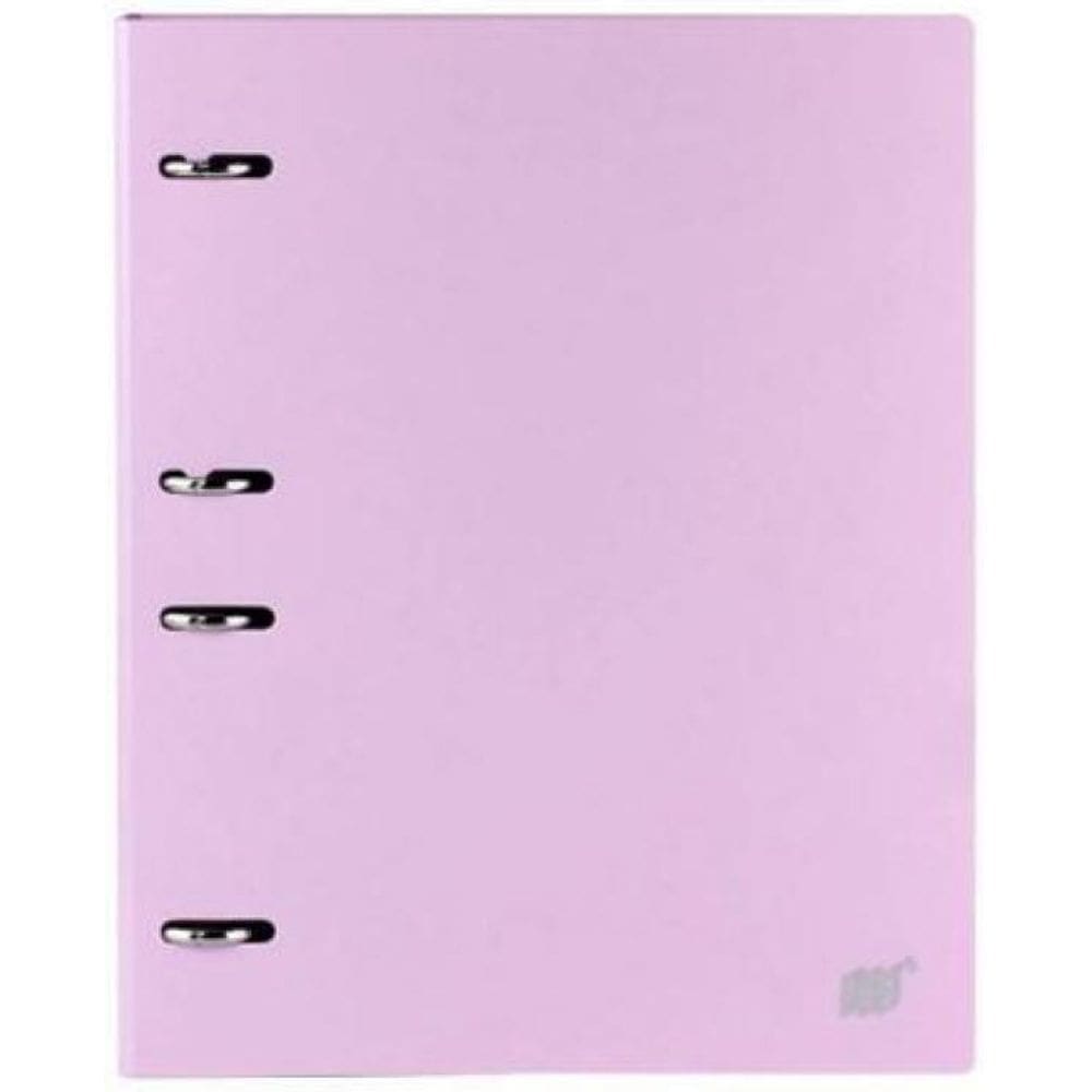 Fichário Colegial Com 4 Argolas Lilás Pastel Rc4Ebc/Ll -