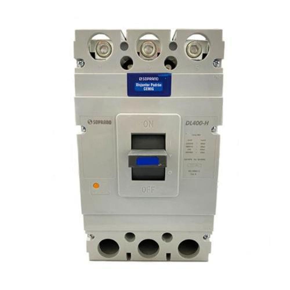 Disjuntor Caixa Moldada Soprano Dl400H 3X225A 85Ka Cemig