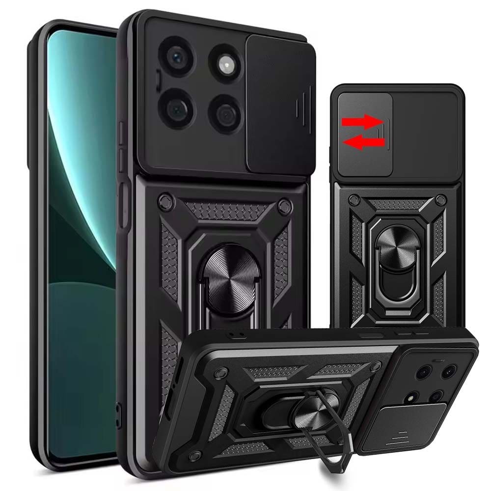 Capa Capinha Case para Honor X8b - Protetora Resistente Anti Impacto Queda Armadura Militar Cor:Preto