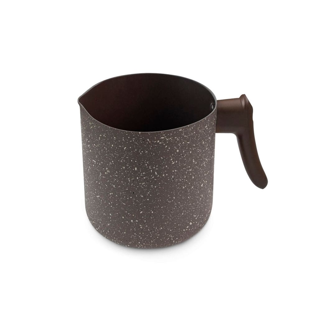 Fervedor Hercules Antiaderente Ceramica Soft Touch Marrom 14x11cm