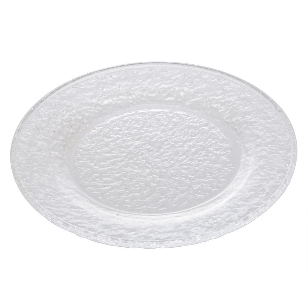 Prato Raso Lyor Petra De Cristal Martelado 28Cm