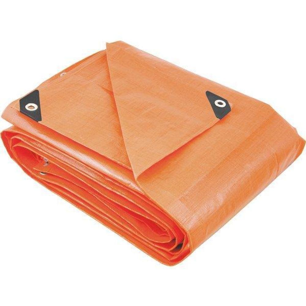 Lona Polietileno 16X10M Laranja 200 Micras Reforçada Vonder