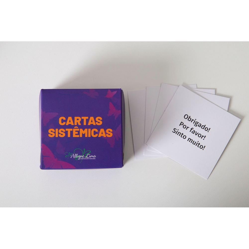 Cartas Sistêmicas - C F - Cartas para Constelação Familiar