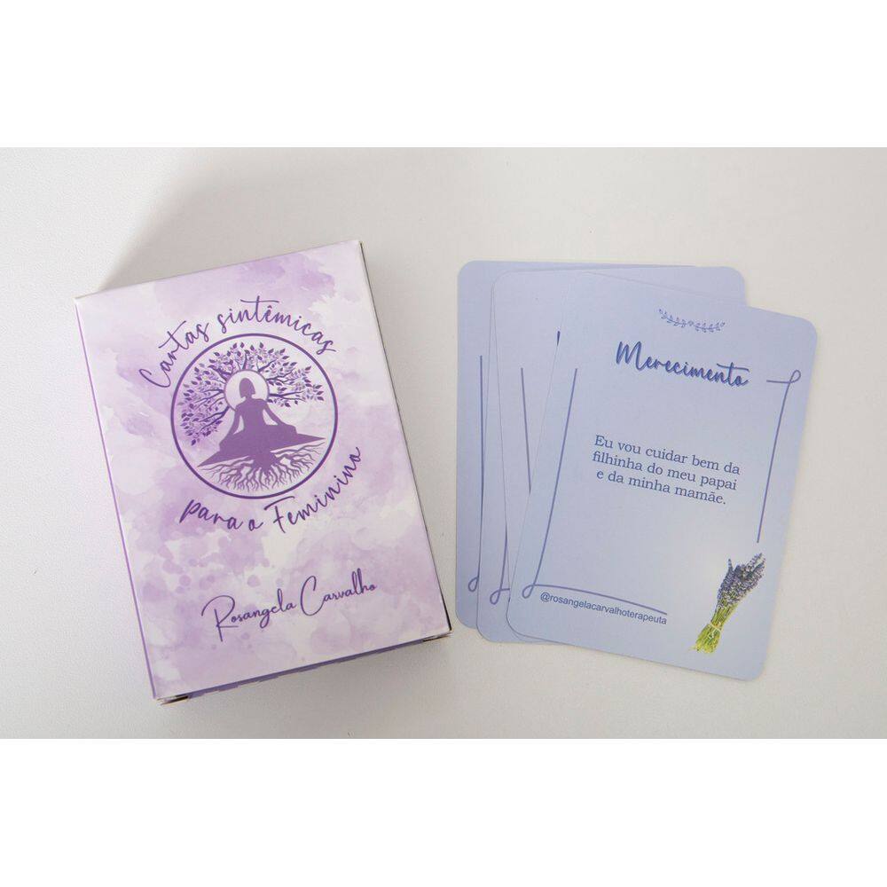 Cartas Sistêmicas para o Feminino - Cartas para Constelação Familiar