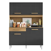 Armário de Cozinha Completa Perola Aramóveis