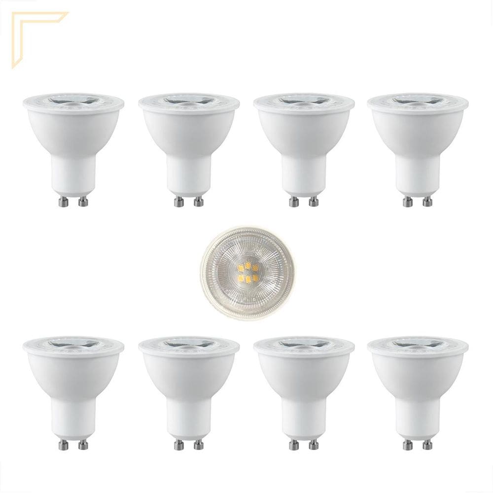 8 Lampada Led Branco Neutro Dicroica 6W Mr16 4000K Lup10