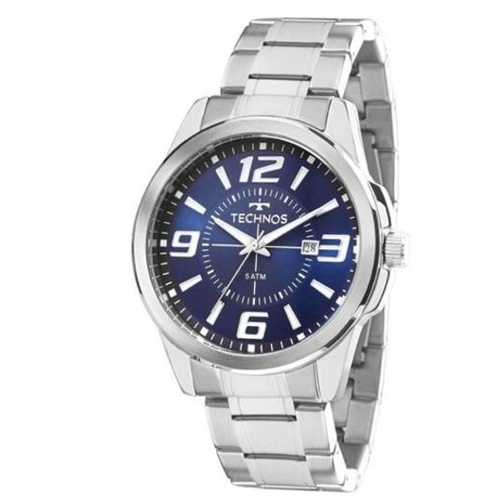 Relógio Masculino Technos 2115Kzzs/1A Prata