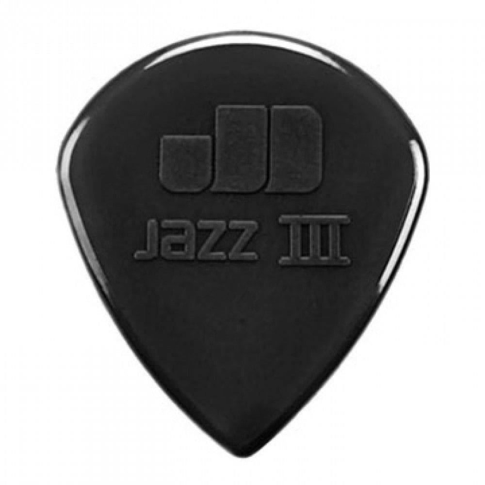 Kit Pacote 24pçs Palheta Dunlop Jazz Iii Preta