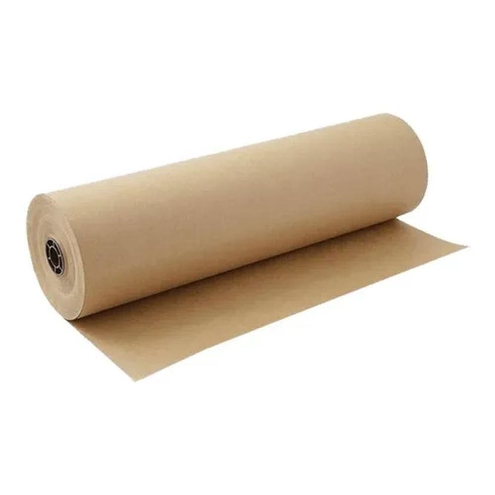 Papel Kraft Pardo Rolo Bobina 40Cm 7Kg Embalagem Caixa 215M