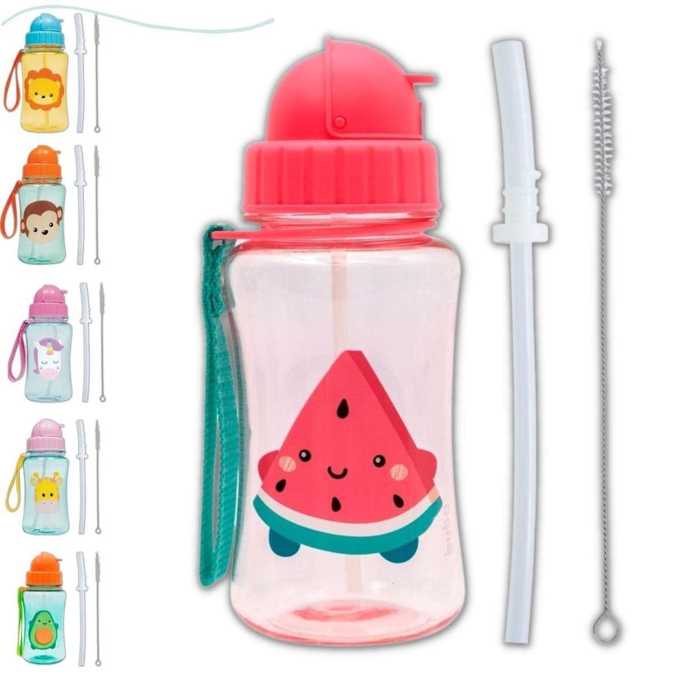 Garrafinha Infantil 400 Ml Buba Canudo Extra Reposição