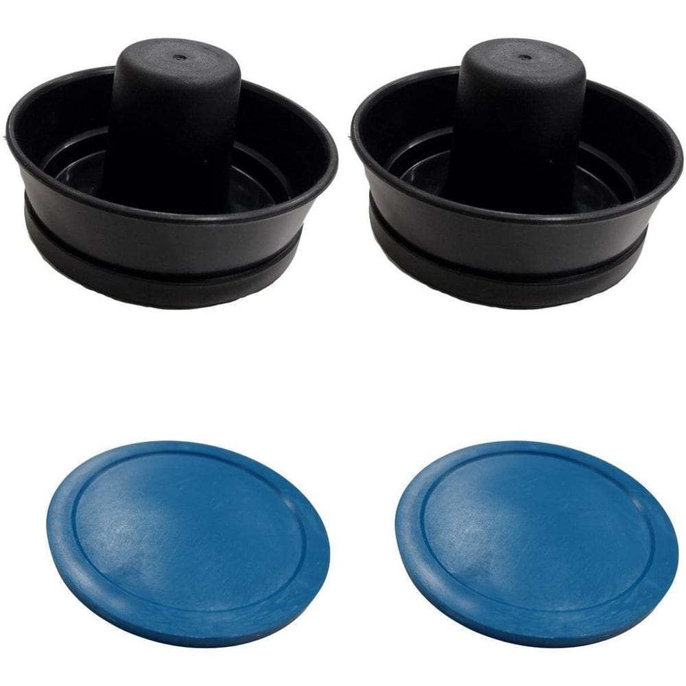 2 Rebatedores E 2 Discos Leves 72X4Mm Para Mesa De Air Game