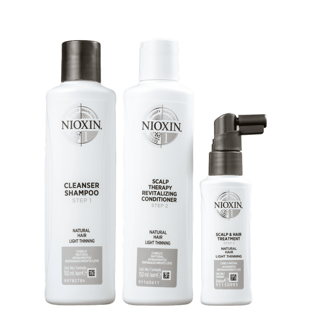 Kit Nioxin System 1 Small 150ml (3 Produtos)