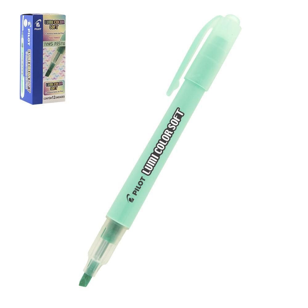 Marca Texto Lumi Color Soft - Ponta 4.0mm - 12 Unidades