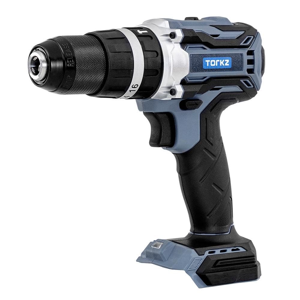 Furadeira Parafusadeira de Impacto à Bateria Com Motor Brushless Industrial Torkz TRB0010, Sem Bateria, 20 Volts