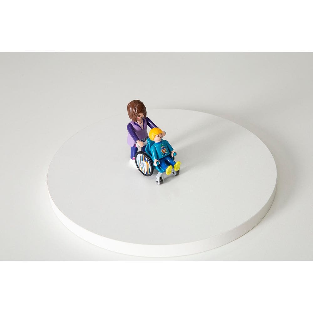 Kit Bonecos Playmobil - Cadeirante - Bonecos para Constelação Familiar