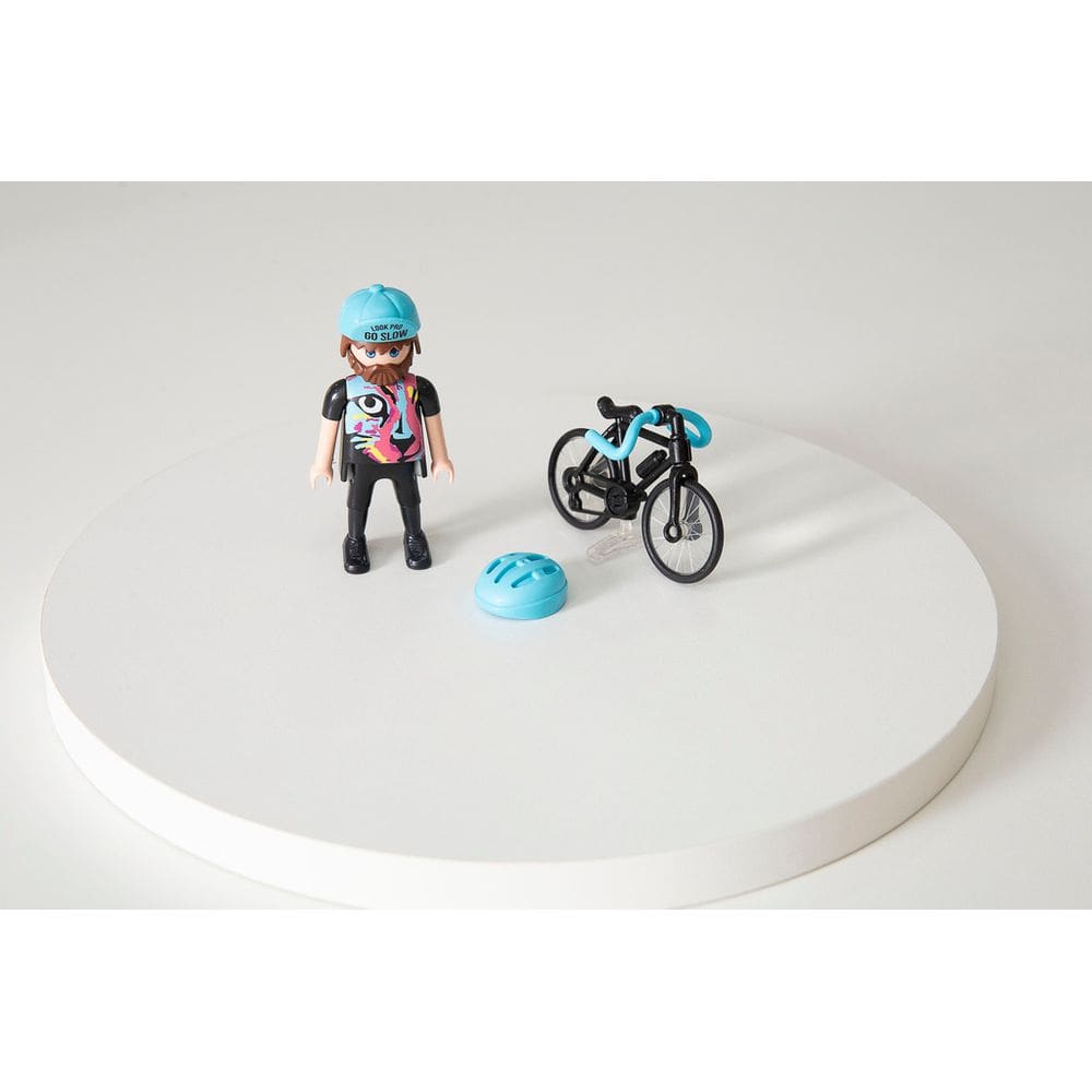 Boneco Playmobil - Ciclista - Bonecos para Constelação Familiar