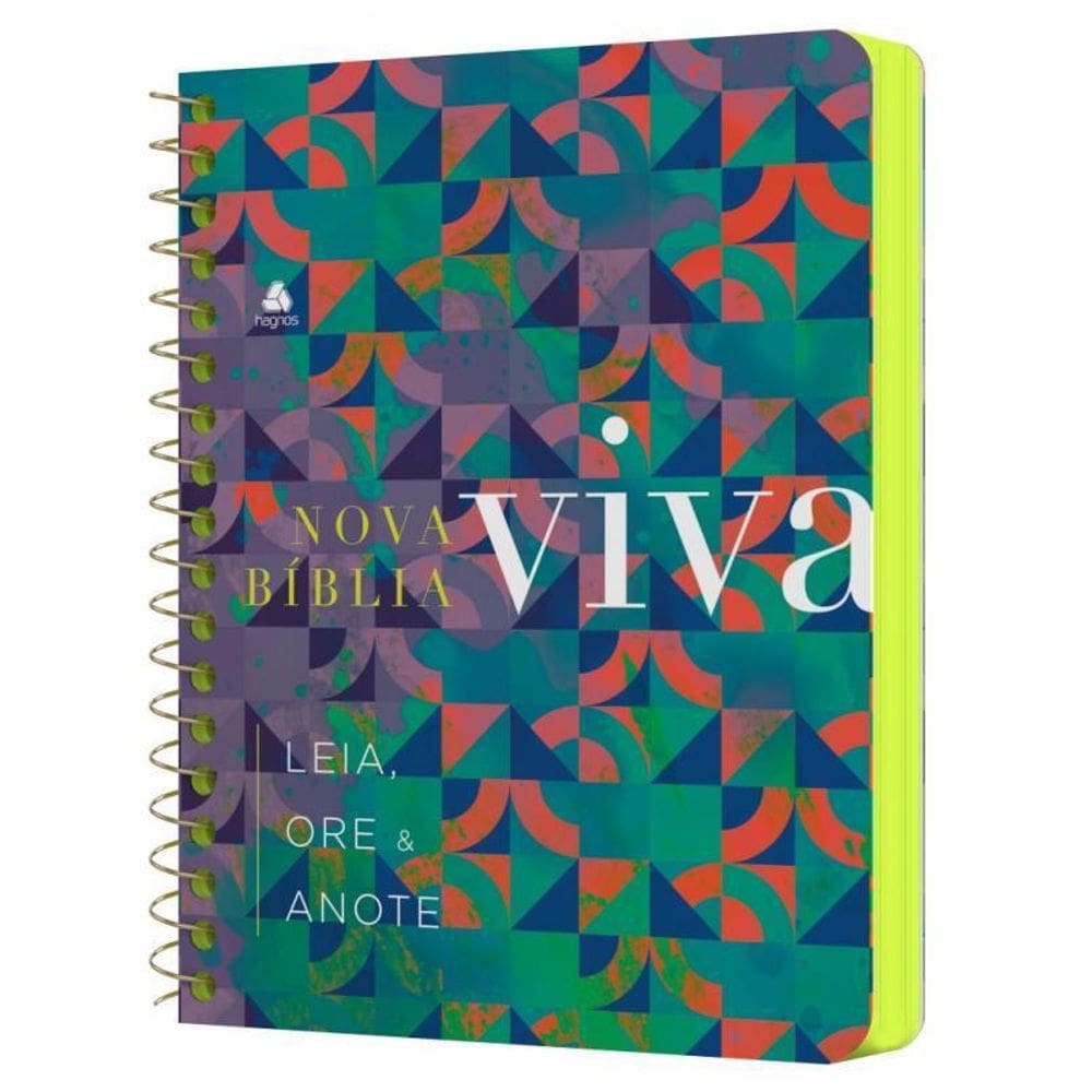 Nova Bíblia Viva Leia, Ore E Anote Nova Vida Abas Adesivas E