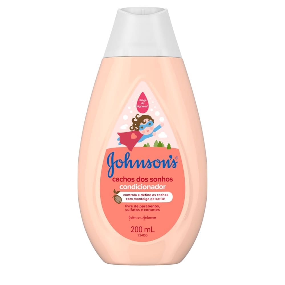 Condicionador Johnson`s Cachos dos Sonhos 200ml