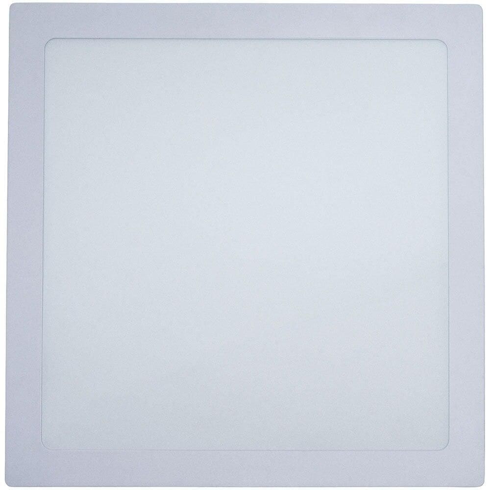 Painel Plafon LED de Embutir 29,5 cm Modaza Quadrado 24W, Luz Branca 6500K