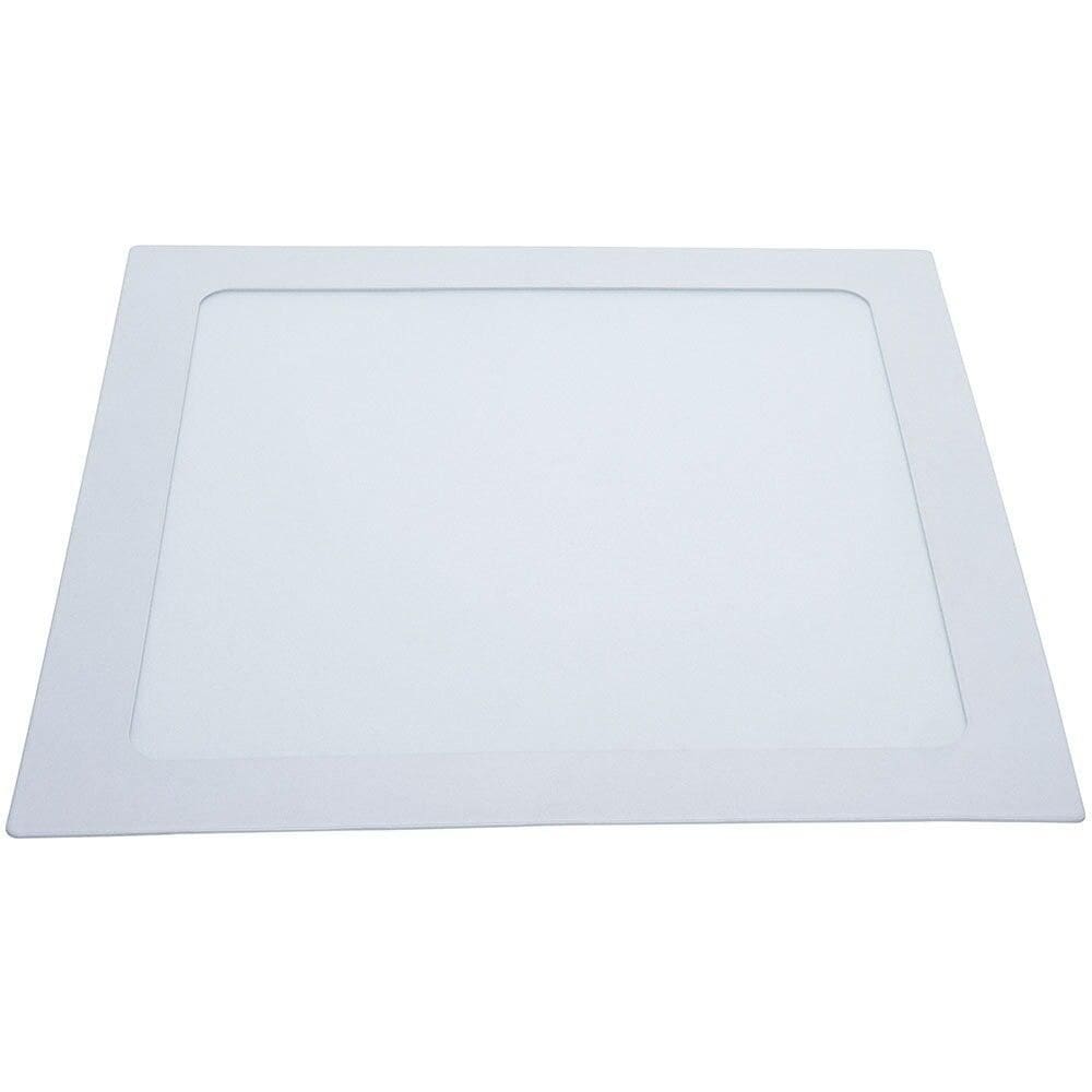 Painel Plafon LED de Embutir 22 cm Modaza Quadrado 18W, Luz Branca 6500K