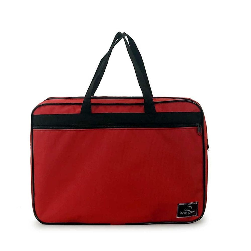 10 Bolsa Maleta Porta Documento Contrato Pasta Mao Vermelho