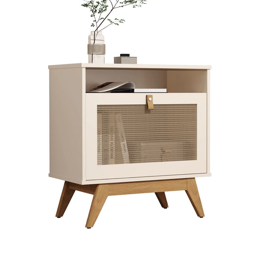 Mesa Cabeceira JB Camu-Camu New Off White - Moveis JB