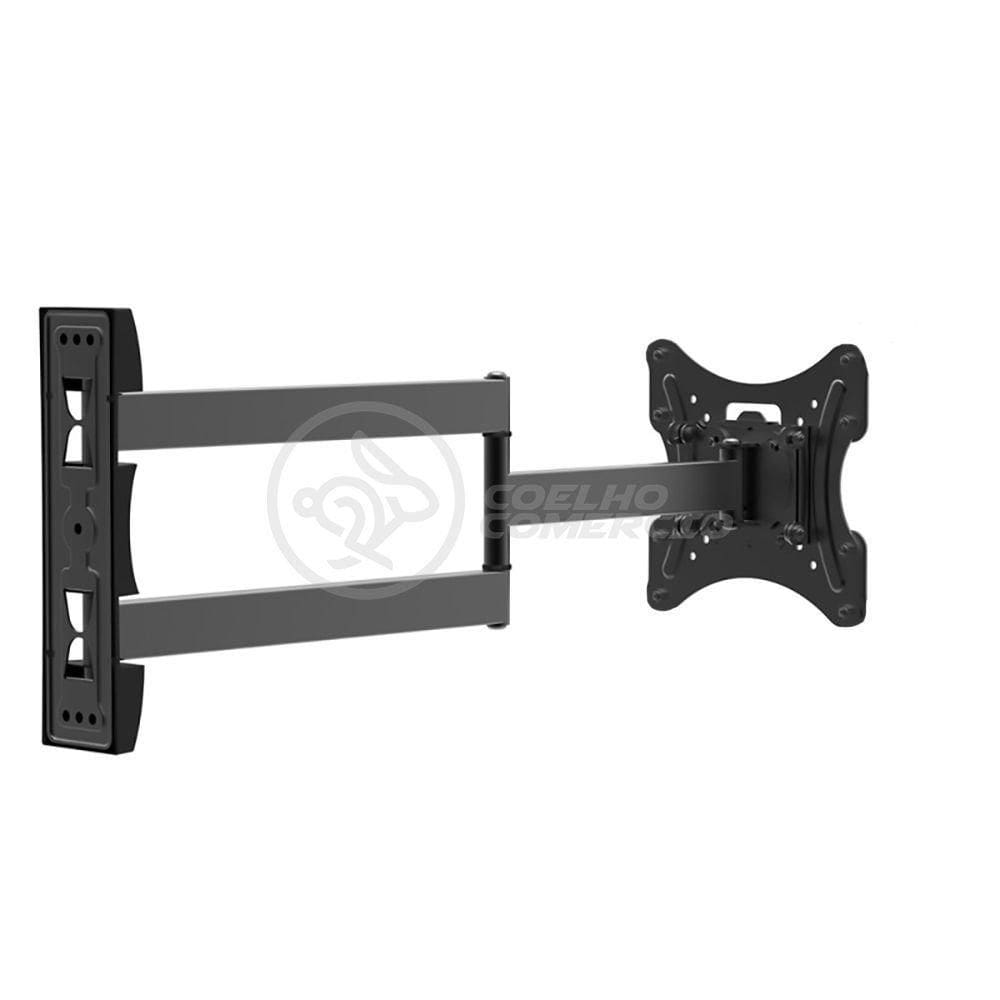 Suporte De Tv Articulado Para Painel E Parede Led Lcd Plasma Oled 3d De 14” à 42” Polegadas 302w