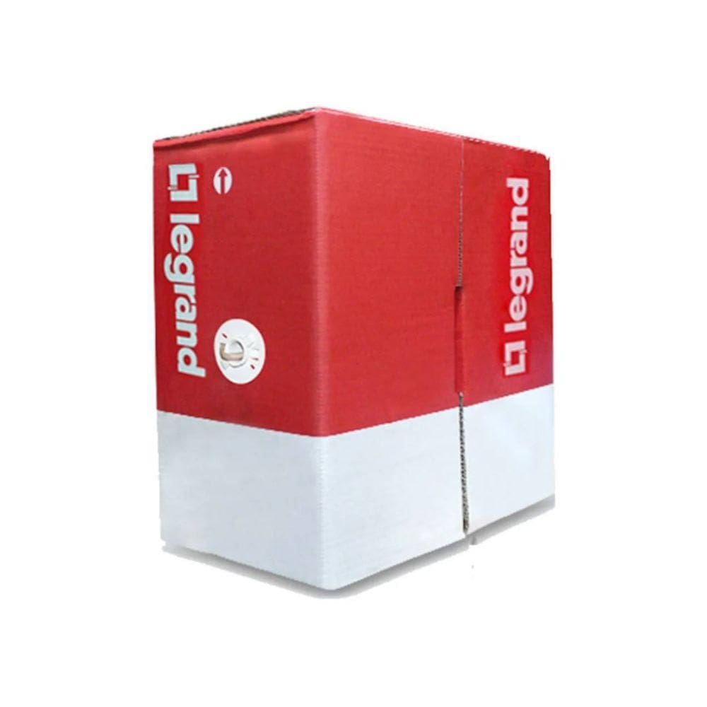 Cabo Rede CAT.6 U/UTP 23 AWGLSZH HD 305MT azul Legrand 6302755