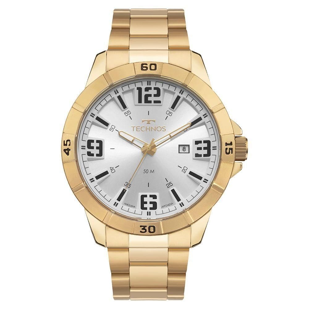 Relógio Technos Masculino Racer Premium Dourado - 2115UAL/1B