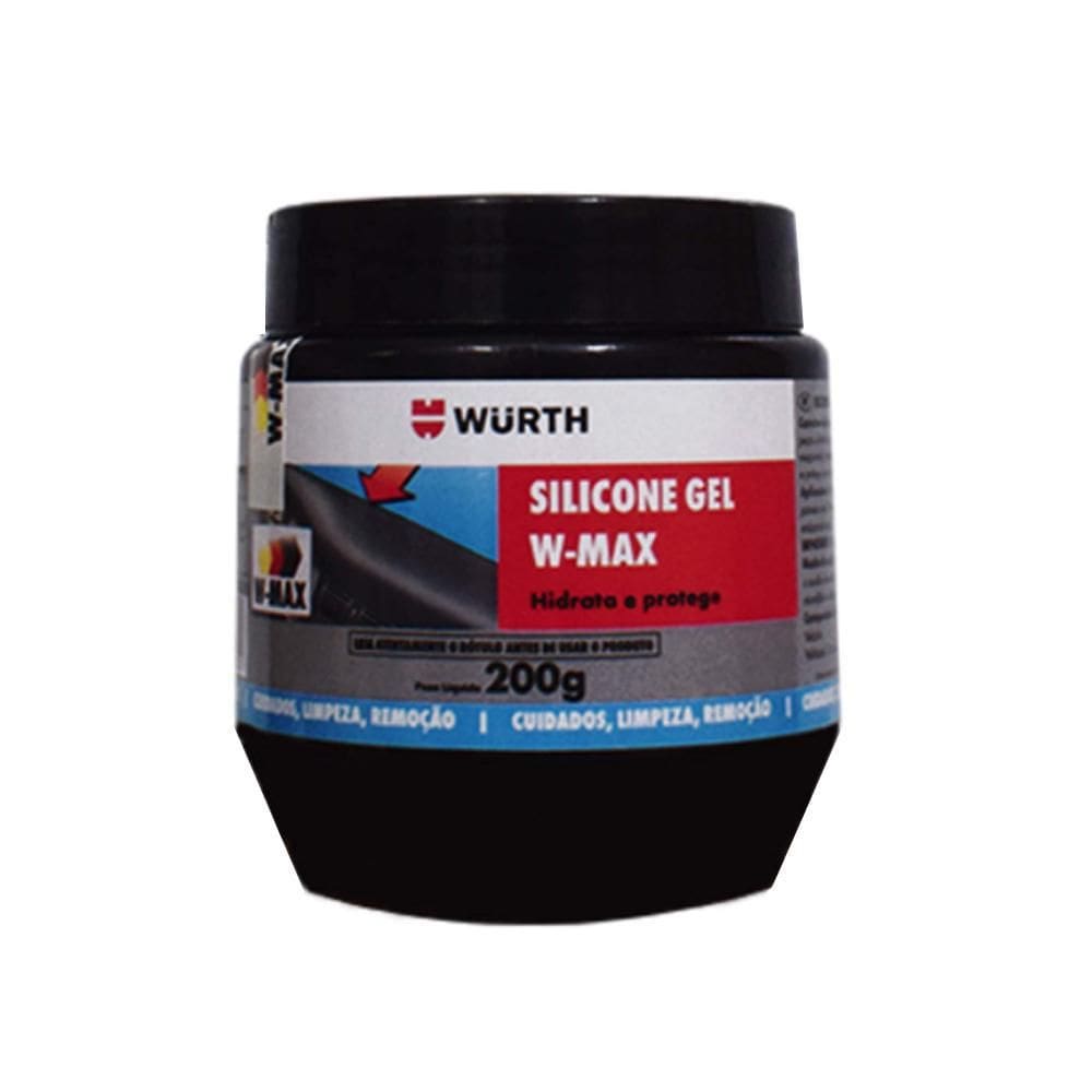 Silicone Gel Revitalizador Plástico E Borrachas W Max Wurth