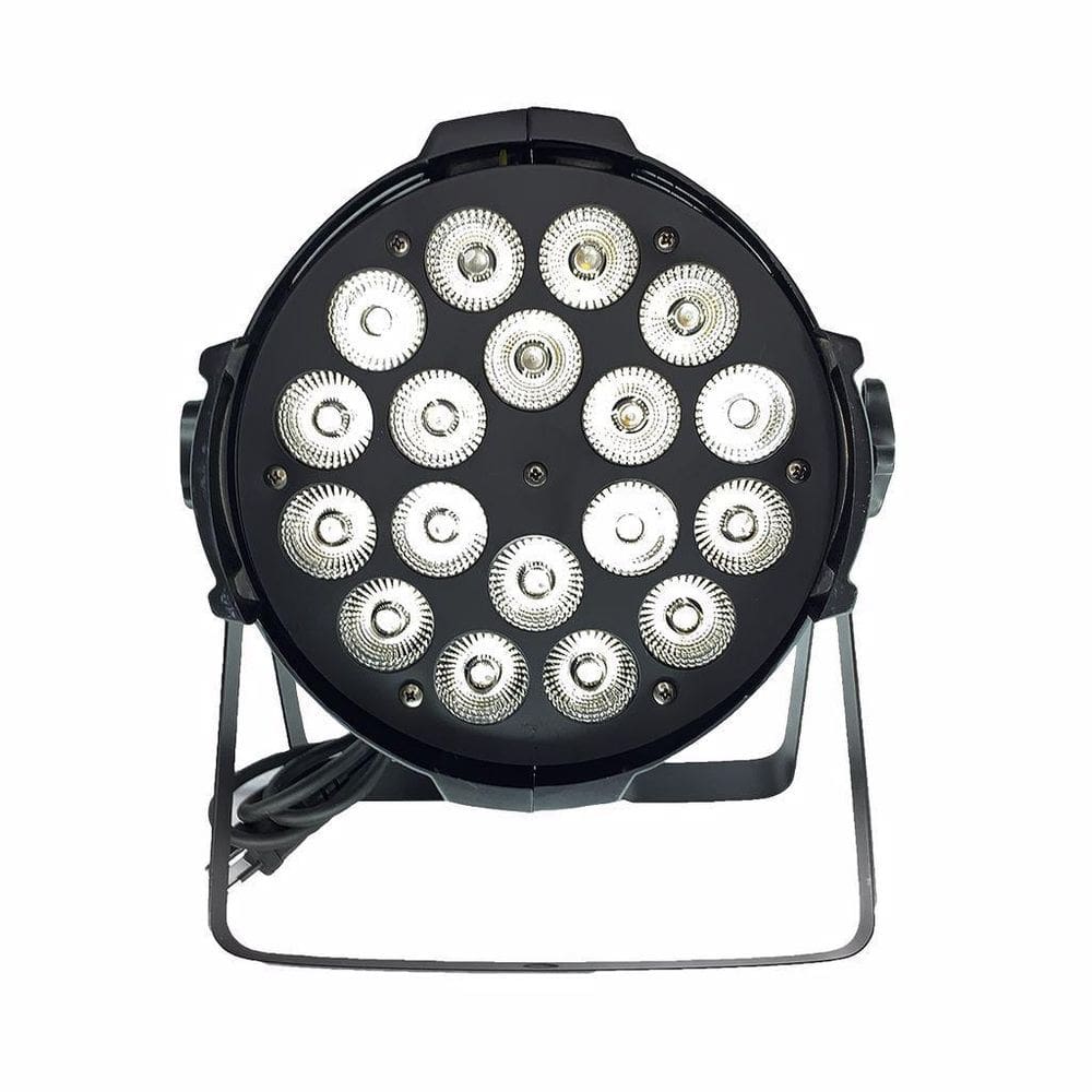 Kit 2 Par Led 18X15W 6 In 1 Rgbwa-Uv Indoor Onelight