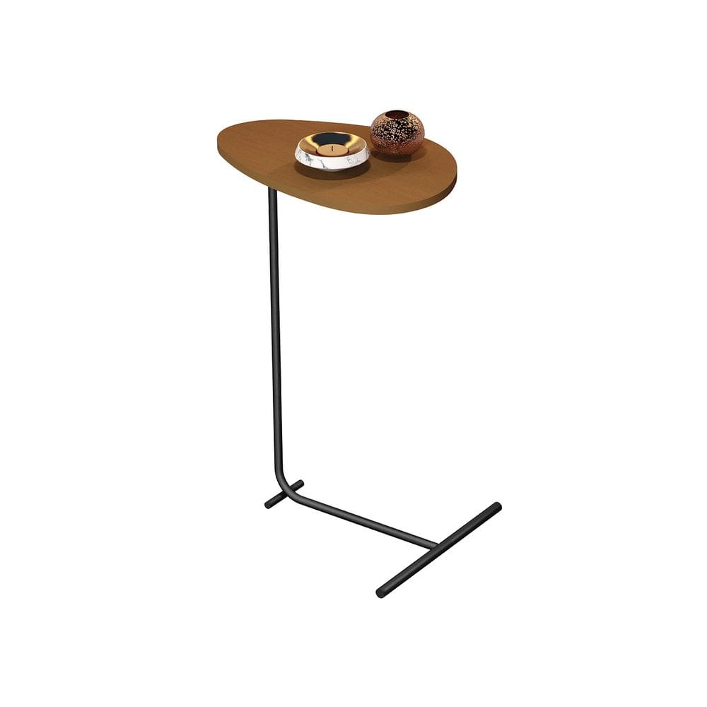 Mesa de Apoio Sofa Organic Nature Pe Preto - Moveis JB