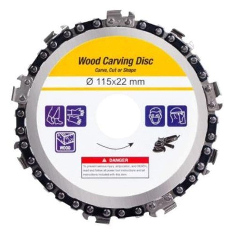 Disco Corrente De Motosserra Para Lixadeira Esmerilhadeira