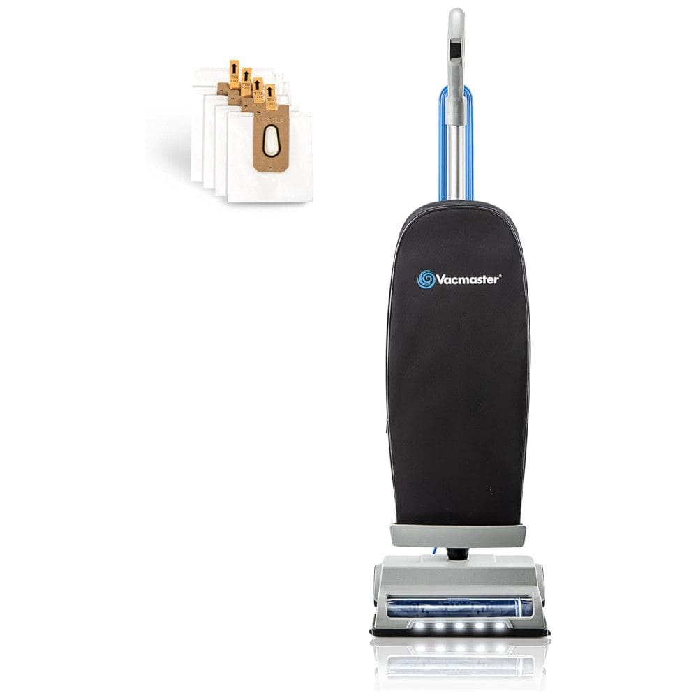 Aspirador de Pó Comercial Vacmaster UB0402 Ultra Leve 14L com Bolsa, LED e Sucção Poderosa para Animais de Estimação, Carpetes e Pisos Duros