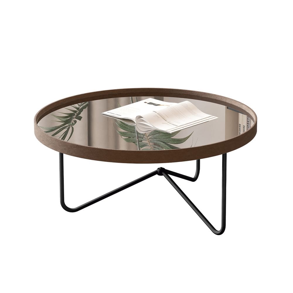 Mesa Centro Alamanda Catanho Pe Preto - Moveis JB