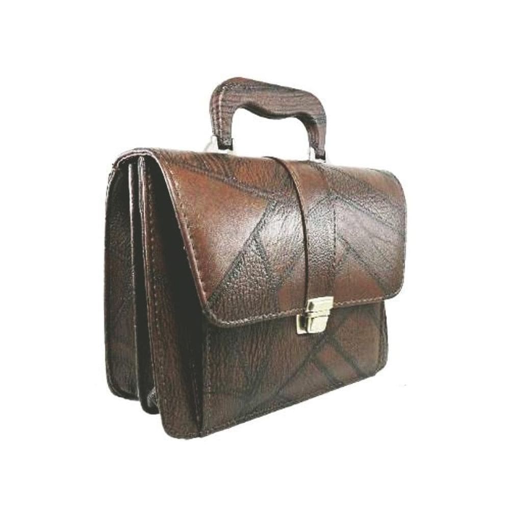 Pasta Ccb Bolsa Executiva Capanga Costurado Marrom R0645