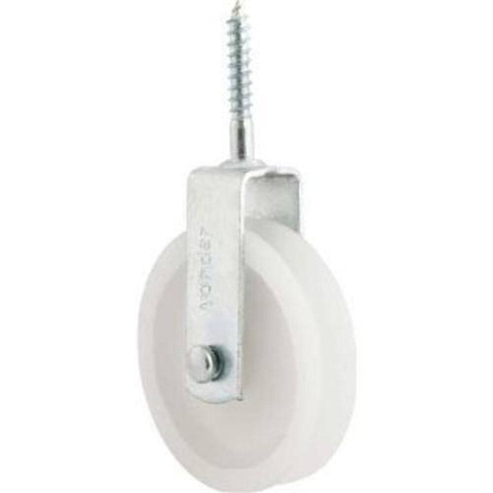 Roldana 4Cm Plástica Com Parafuso - Vonder