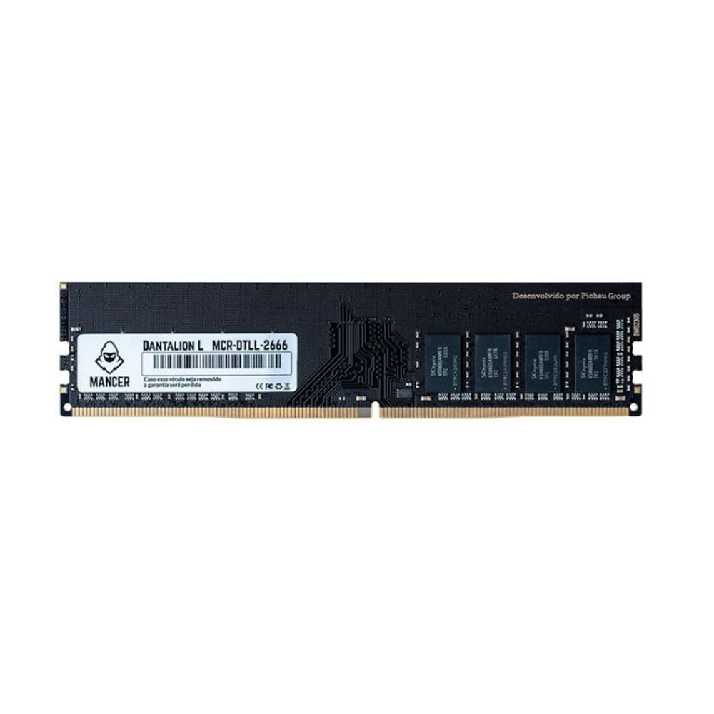 Memória Mancer Dantalion L DDR4 8GB (1X8GB) 2666Mhz C19 - MCR-DTLL-2666