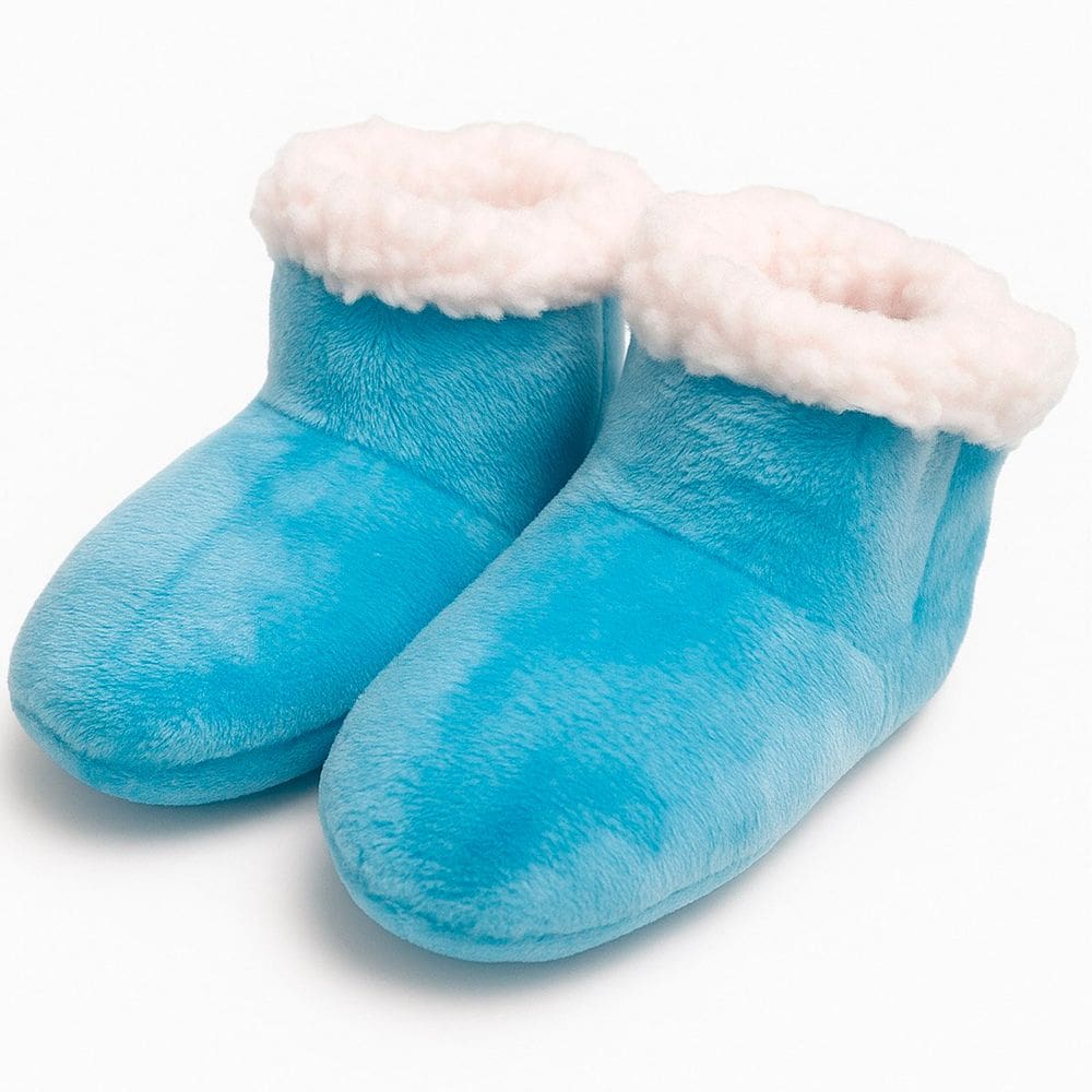 Pantufas Sapatinho Bebês Inverno Com fecho aderente De 0 a 12 Meses
