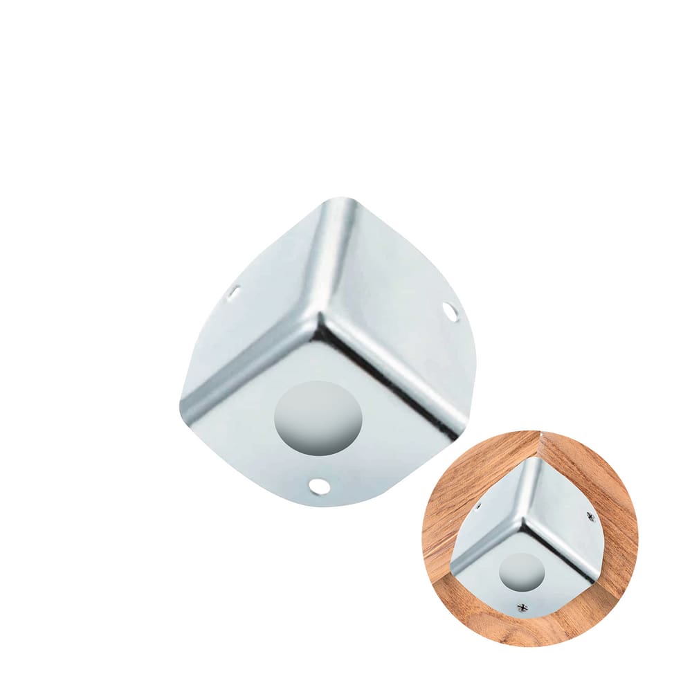 Canto Menor Com Pezinho Para Proteger Fundo de Cases Pequenos