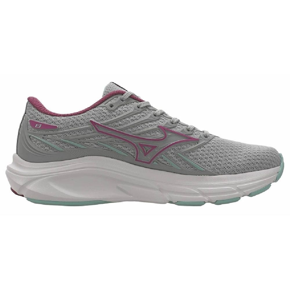Tênis Mizuno Jet 8 - Feminino - Cinza-Bordo