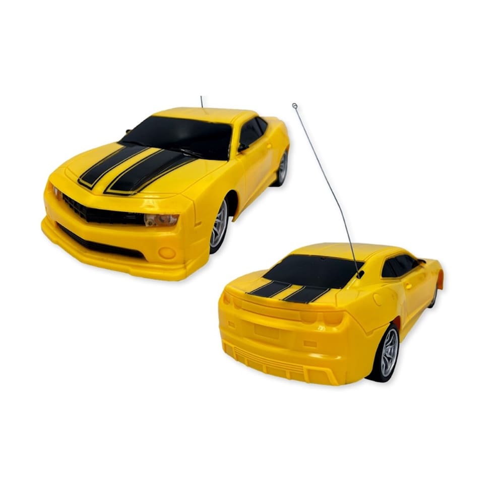 Brinquedo Carrinho Camaro Amarelo Controle Remoto Sem Fio